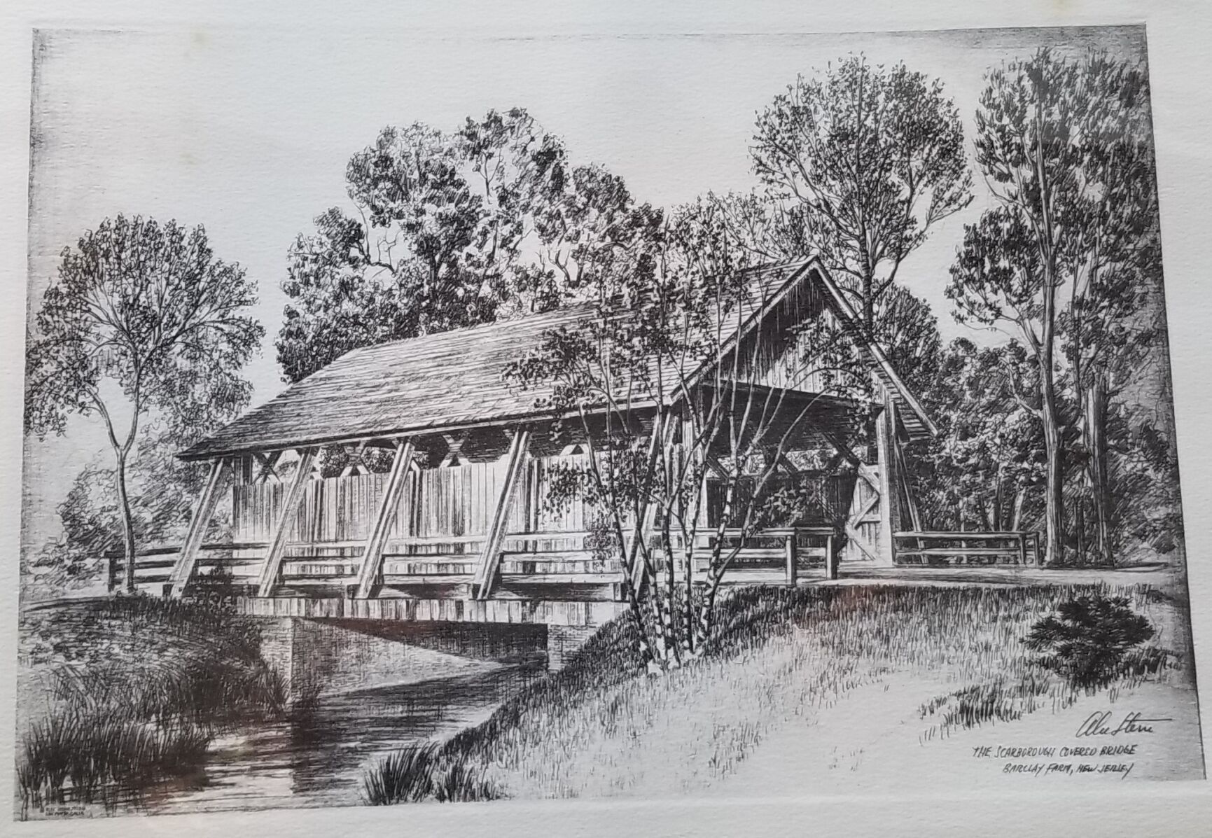 06292022 COVERED BRIDGE SKETCH
